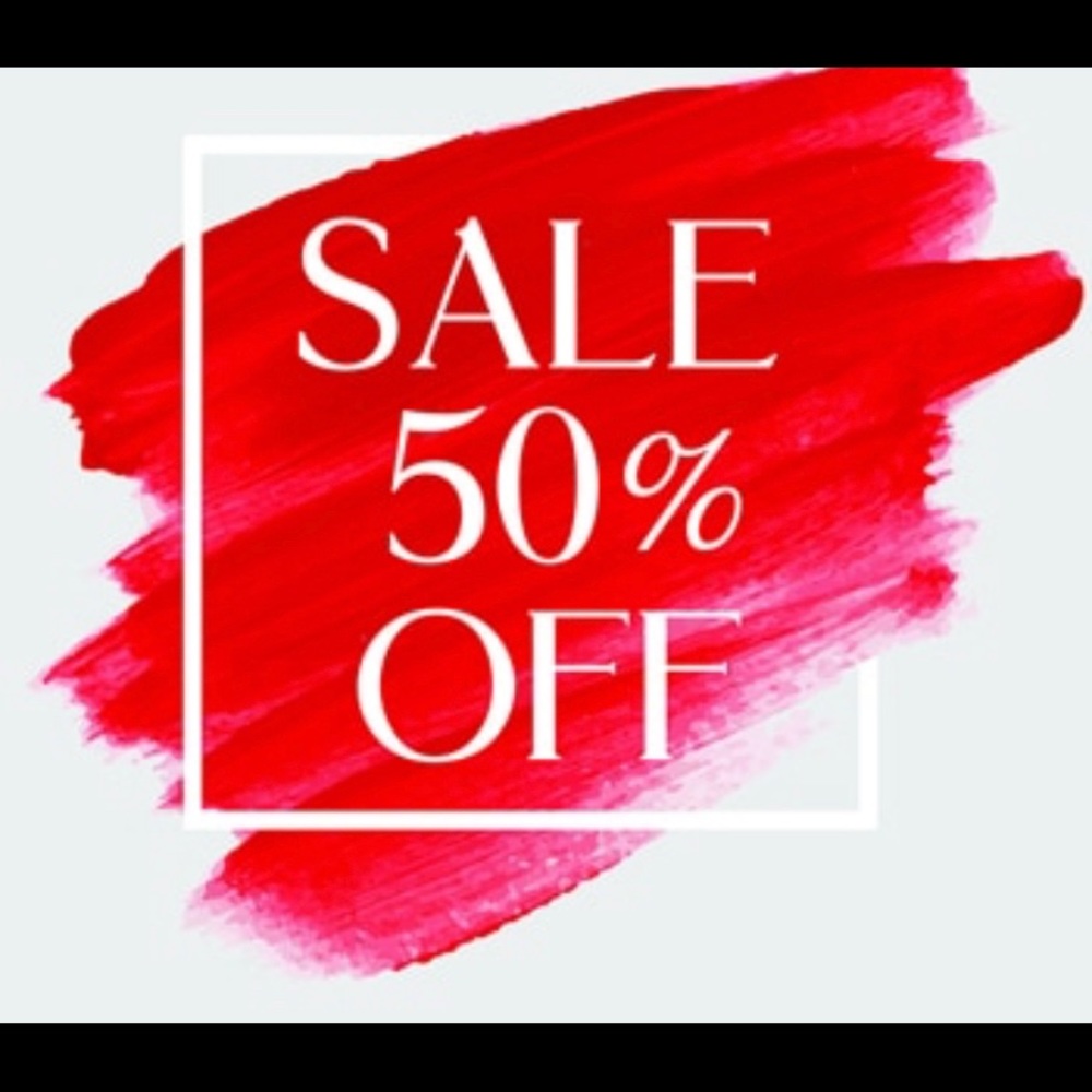 Select items marked down 50% off